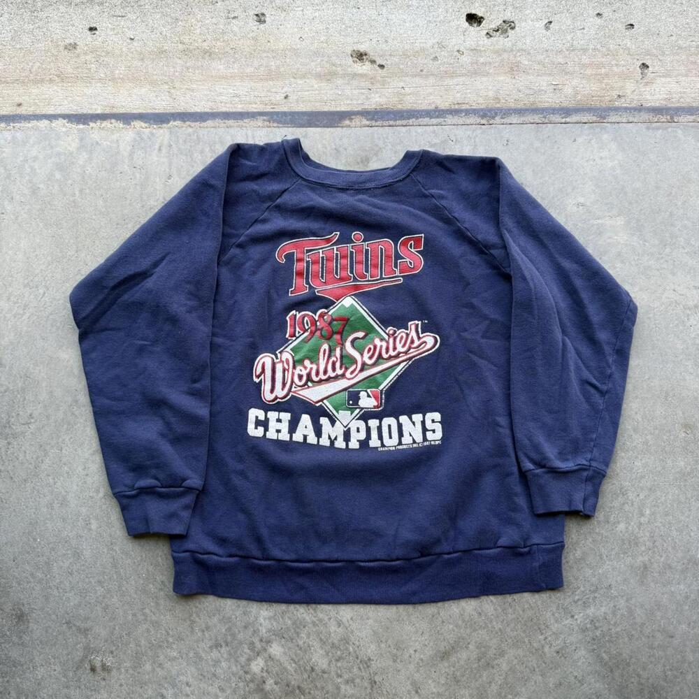 Vintage 1987 Champion Minnesota Twins World Series champions women’s medium